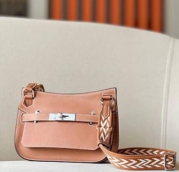 Kitlife Hermes Jypsiere Mini 23 Silver - Brown - 23 x 17 x 5 cm