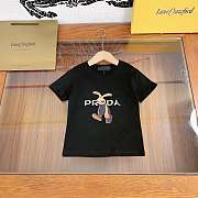 Kitlife Prada Kids T-shirt Black  - 1