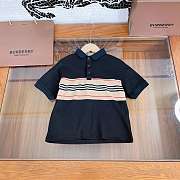 Kitlife Burberry Kids T-shirt Black - 1