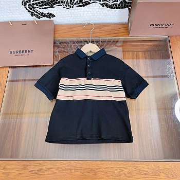 Kitlife Burberry Kids T-shirt Black