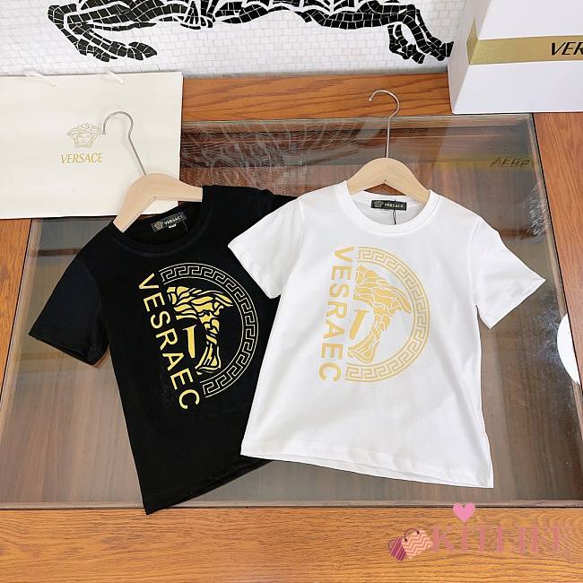 Kitlife Versace Kids T-shirt Black/White - 1