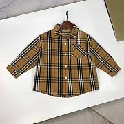 Kitlife Burberry Kids Stretch Cotton Shirt SS 2023  - 4