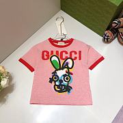 Kitlife Gucci Kids T-shirt Pink - 1