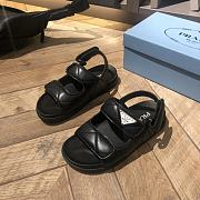 Kitlife  Prada Kids Sandals Black  - 4