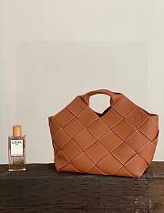 Kitlife LOEWE Woven Leather Basket Bag - 38 x 20 x 18 cm - 5