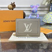 Kitlife Louis Vuitton Cléa Wallet Gray SS 2023 - 12 x 9 x 3.5 cm - 1