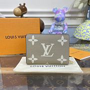 Kitlife Louis Vuitton Cléa Wallet Gray SS 2023 - 12 x 9 x 3.5 cm - 4