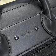 Kitlife Louis Vuitton Black Monogram Coated Canvas Steamer Backpack Gold - 38 x 39 x 15 cm - 6
