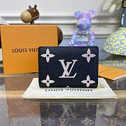 Kitlife Louis Vuitton Cléa Wallet Black SS 2023 - 12 x 9 x 3.5 cm - 4