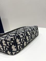 Kitlife SAFARI MESSENGER BAG Beige and Black Dior Oblique Jacquard - 22 x 6 x 15 cm - 2