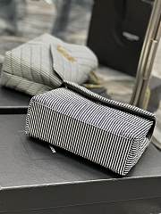 Kitlife SAINT LAURENT Loulou Small striped shoulder bag - 25×17×9 cm - 6