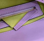 Kitlife Fendi Baguette Re-Edition bag in lilac bea Purple - 27 cm - 4