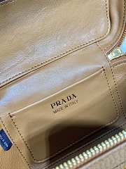 Kitlife PRADA Logo leather shoulder bag Cramel- 18 x 11 x 7.5 cm - 5