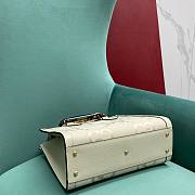 Kitlife Gucci Diana small jumbo GG tote bag White - 27 x 24 x 11 cm - 5