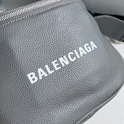 Kitlife Balenciaga mini paper shopping bag Gray- 24 x 9 x 19 cm - 5