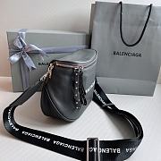 Kitlife Balenciaga mini paper shopping bag Gray- 24 x 9 x 19 cm - 3