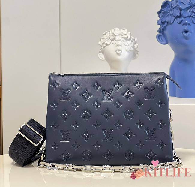 Kitlife Louis Vuitton Coussin PM Navy Blue Bag - M20379 - 26 x 20 x 12 cm - 1