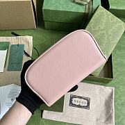 Kitlife Gucci Leather wallet Pink 725216 - 21 x 11 cm - 3