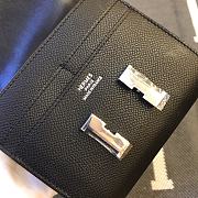 Kitlife Hermès pre-owned Constance compact wallet Black - 13 x 12 cm - 6