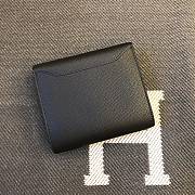 Kitlife Hermès pre-owned Constance compact wallet Black - 13 x 12 cm - 3