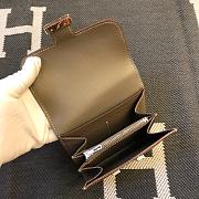 Kitlife Hermès pre-owned Constance compact wallet Brown - 13 x 12 cm - 4