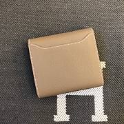 Kitlife Hermès pre-owned Constance compact wallet Brown - 13 x 12 cm - 5