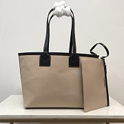 Kitlife BURBERRY beige cotton logo tote bag - 80631201 - 35 x 11 x 27 cm - 4