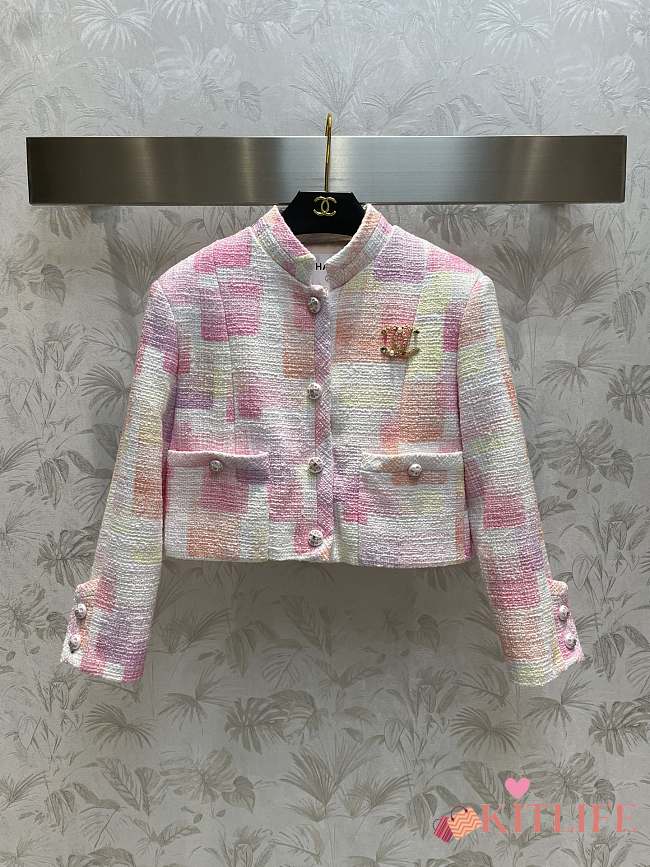 Kitlife Chanel Pastel Tweed Jacket  - 1