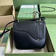 Kitlife Equestrian inspired shoulder bag Black - 21 x 20 x 7 cm - 6