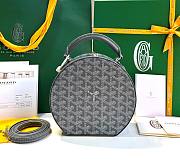 Kiltlife Goyard gray Goyardine Coated Canvas - 18.5x17x7.5 cm - 1