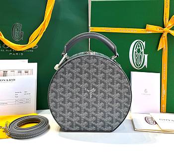 Kiltlife Goyard gray Goyardine Coated Canvas - 18.5x17x7.5 cm