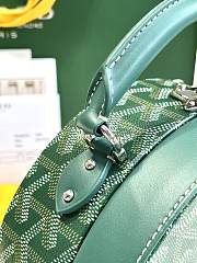 Kiltlife Goyard Green Goyardine Coated Canvas - 18.5x17x7.5 cm - 6