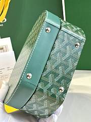 Kiltlife Goyard Green Goyardine Coated Canvas - 18.5x17x7.5 cm - 4