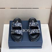 Kitlife Dior Men Aqua Sandal 'Dior Oblique -Blue'  - 1