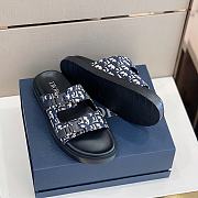 Kitlife Dior Men Aqua Sandal 'Dior Oblique -Blue'  - 6