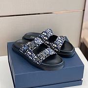 Kitlife Dior Men Aqua Sandal 'Dior Oblique -Blue'  - 4