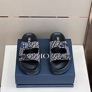 Kitlife Dior Men Aqua Sandal 'Dior Oblique -Black' - 1