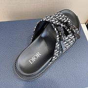 Kitlife Dior Men Aqua Sandal 'Dior Oblique -Black' - 6