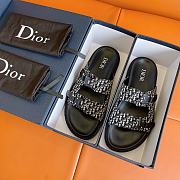 Kitlife Dior Men Aqua Sandal 'Dior Oblique -Black' - 5