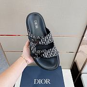 Kitlife Dior Men Aqua Sandal 'Dior Oblique -Black' - 2