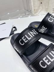 Kitlife Celine Leo Scratch dad sandals Black  - 2