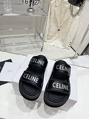 Kitlife Celine Leo Scratch dad sandals Black  - 4
