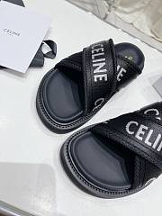 Kitlife Celine Leo Scratch dad sandals Black SS 2023 - 6