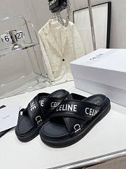 Kitlife Celine Leo Scratch dad sandals Black SS 2023 - 4