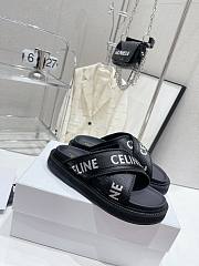 Kitlife Celine Leo Scratch dad sandals Black SS 2023 - 3