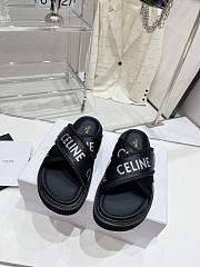 Kitlife Celine Leo Scratch dad sandals Black SS 2023 - 2