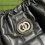 Kitlife Gucci Deco large tote bag black - 746210 - 43 x 28 x 8 cm - 4