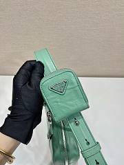 Kitlife Medium antique nappa leather top handle bag Green - 24 x 15.5 x 7 cm - 3