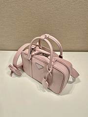 Kitlife Medium antique nappa leather top handle bag Pink - 24 x 15.5 x 7 cm - 6