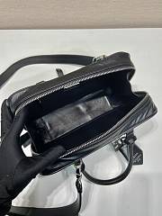 Kitlife Medium antique nappa leather top handle bag Black - 24 x 15.5 x 7 cm - 5